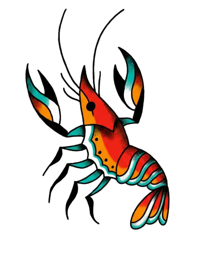 Neo-Traditional Shrimp