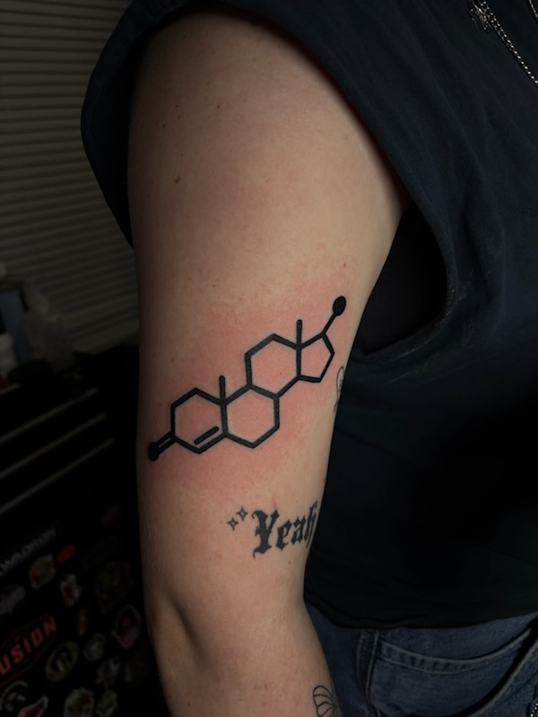 Testosterone Molecule